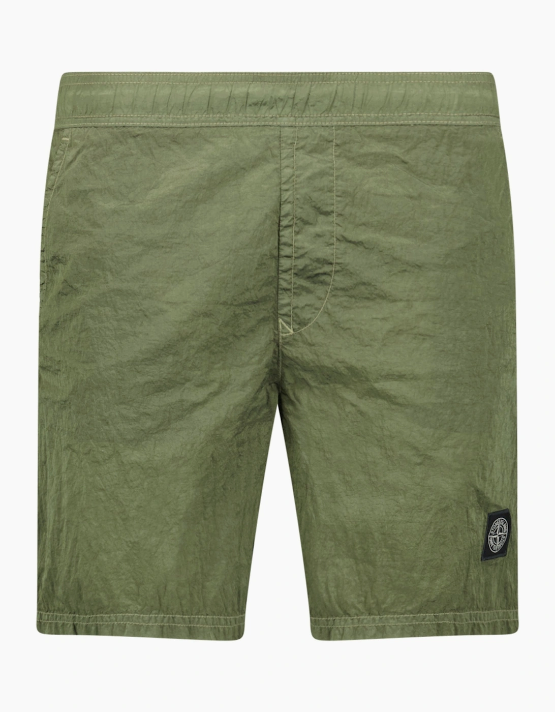 Stone Island Nylon Metal Swim Shorts Military Green