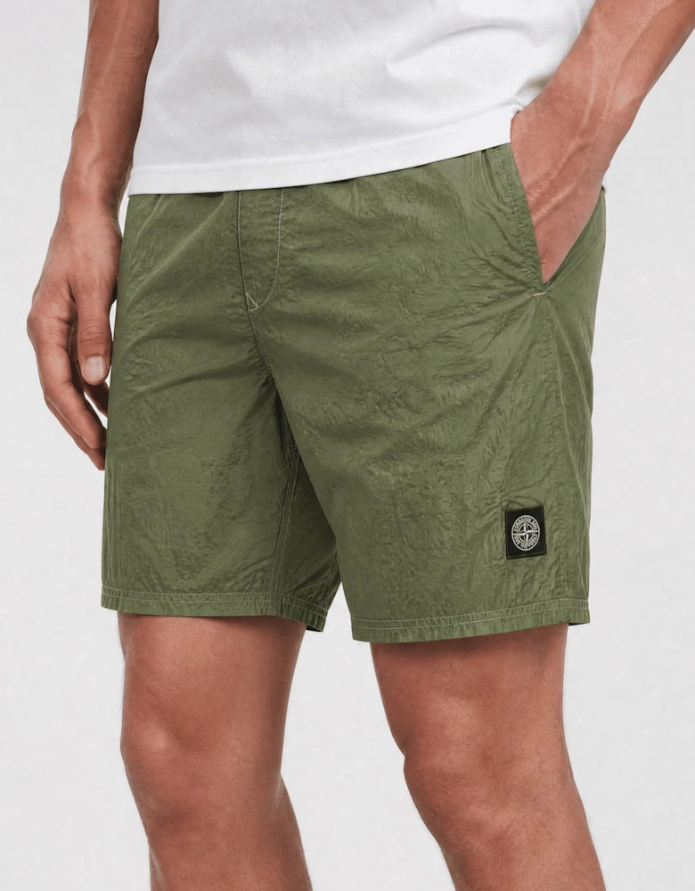 Stone Island Nylon Metal Swim Shorts Military Green