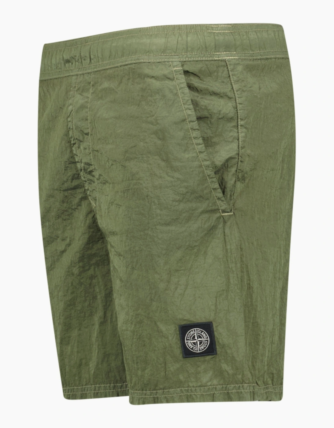 Stone Island Nylon Metal Swim Shorts Military Green