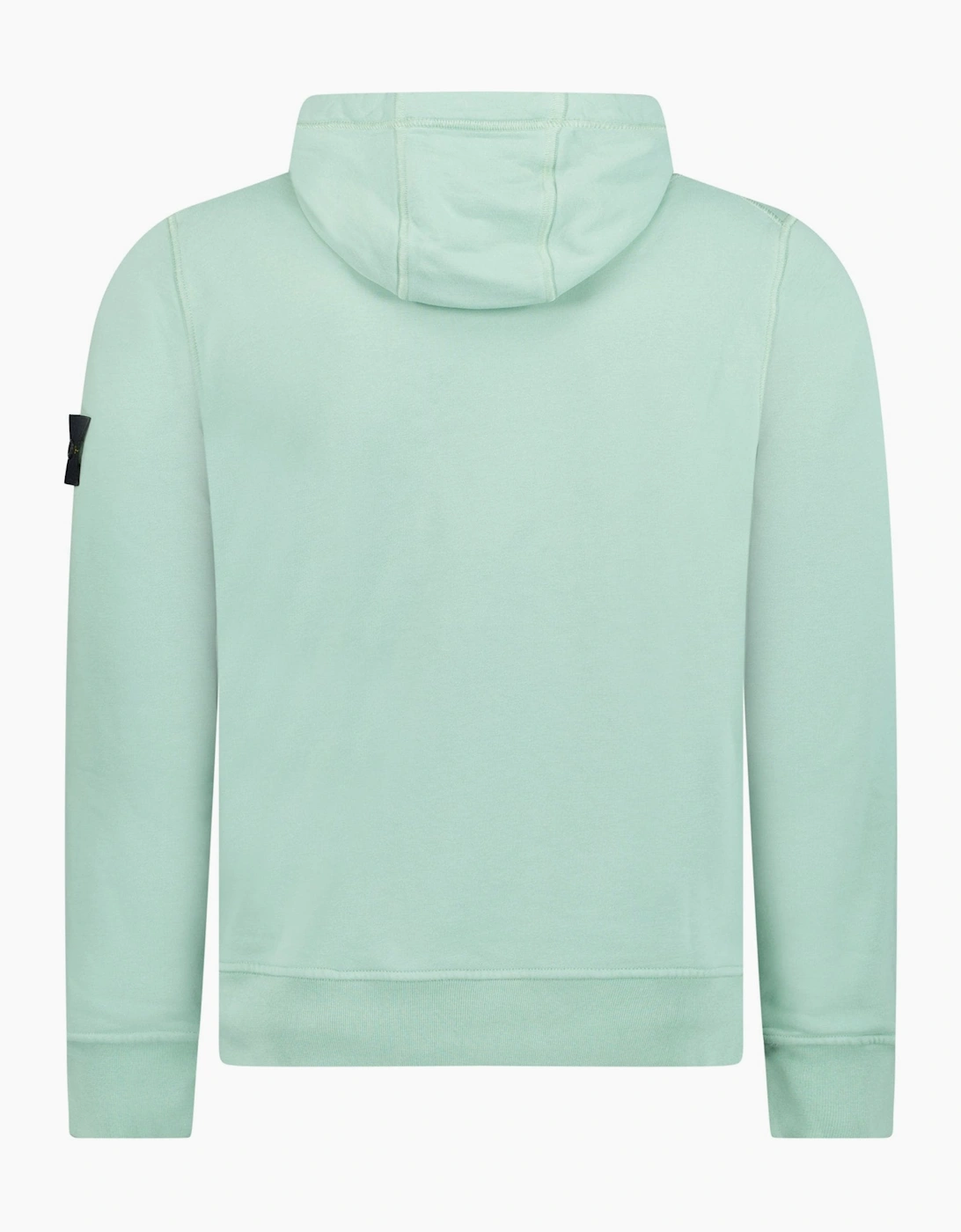 Stone Island Cotton Hoodie Sweatshirt Light Green