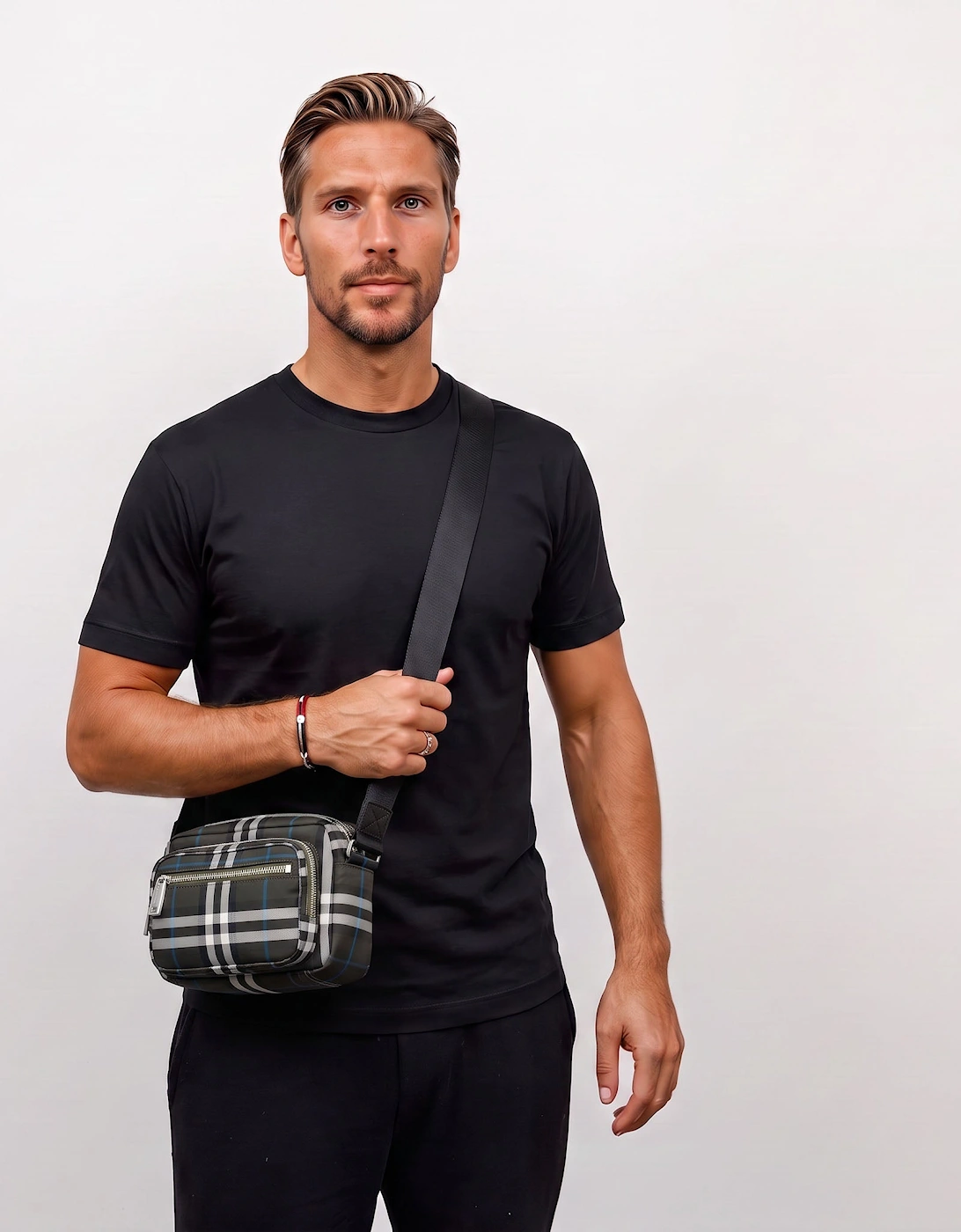 Burberry Warner Check Crossbody Bag Snug IP