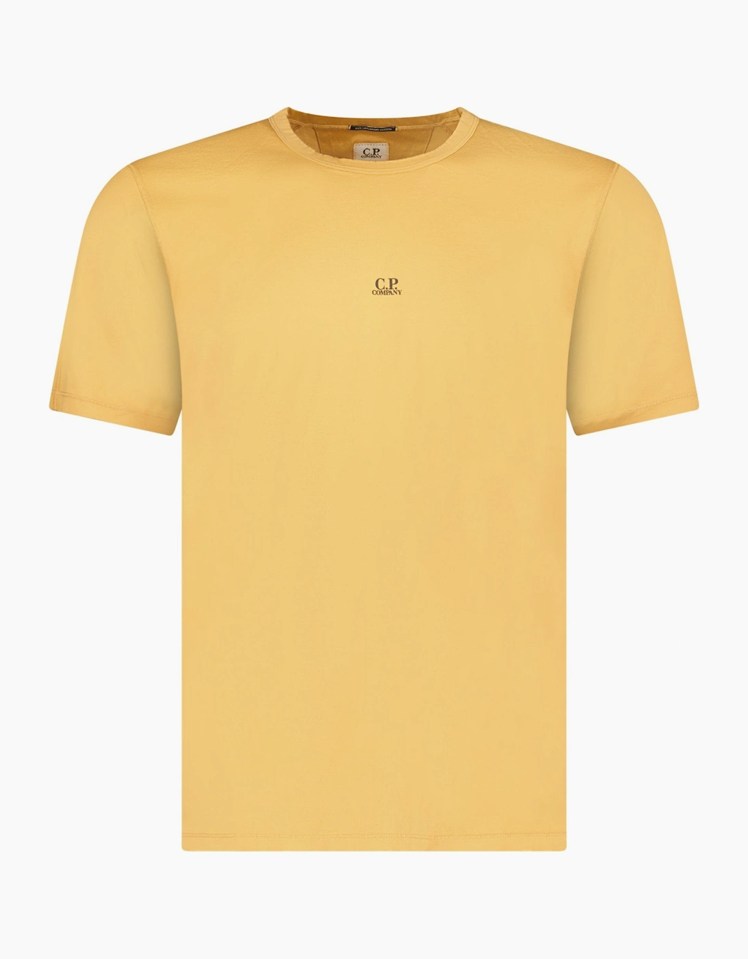 CP Company Mercerized Cotton Jersey 70/2 T-Shirt Apricot