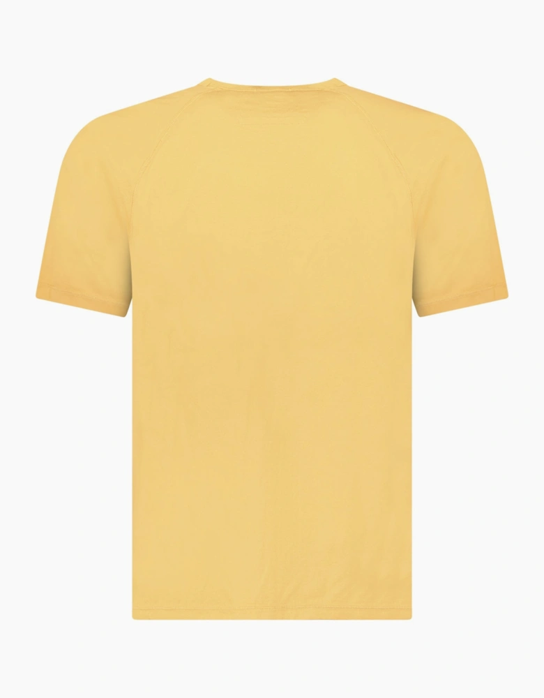CP Company Mercerized Cotton Jersey 70/2 T-Shirt Apricot