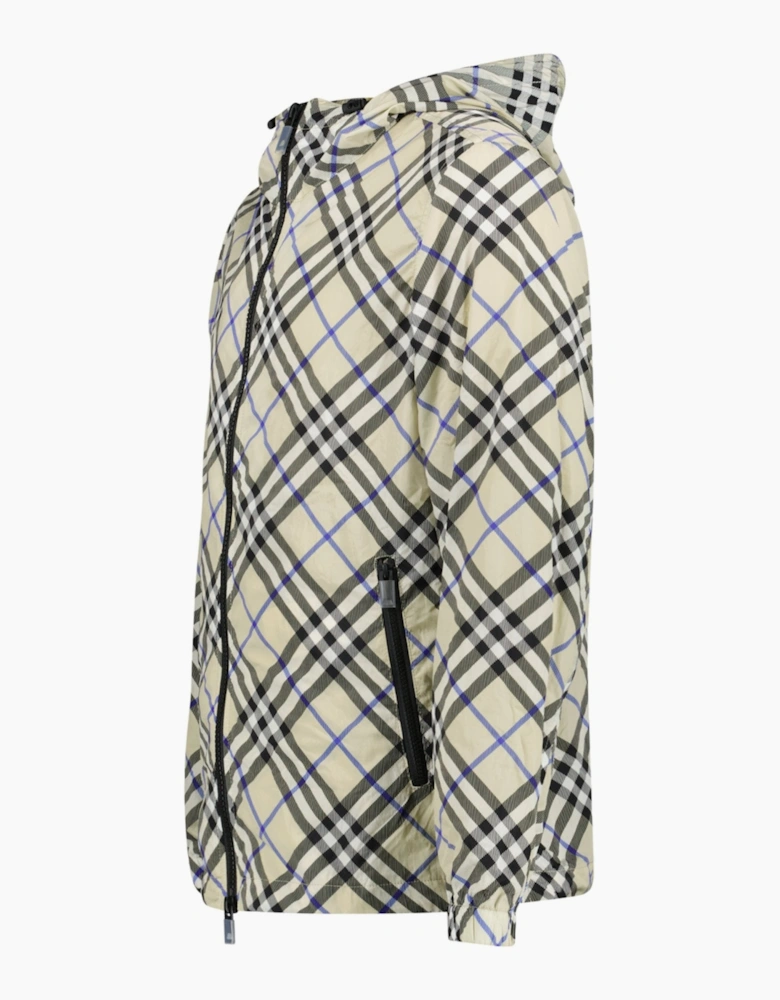 Burberry Stanford Check Jacket Lichen