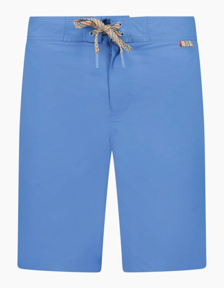 Burberry 'Brenton' Nylon Logo Swim Shorts Blue