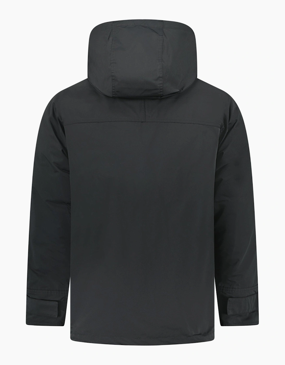 Burberry Barnsfield Parka Check Jacket Black