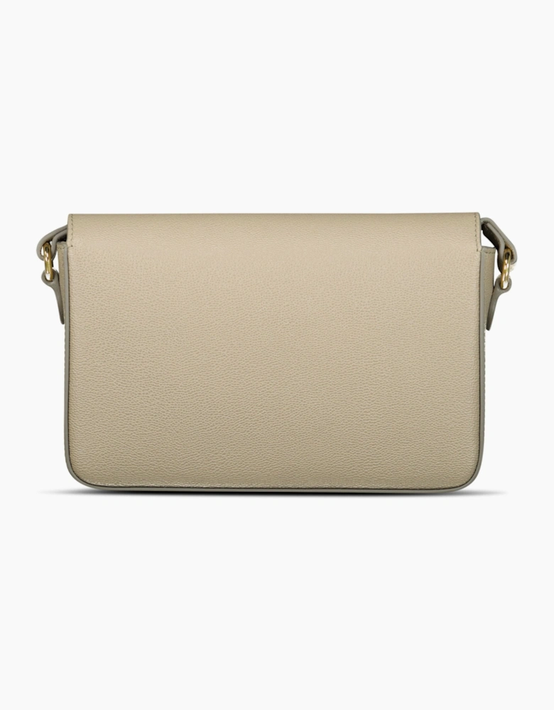 Burberry 'New Hampshire' Leather Shoulder Bag Mushroom