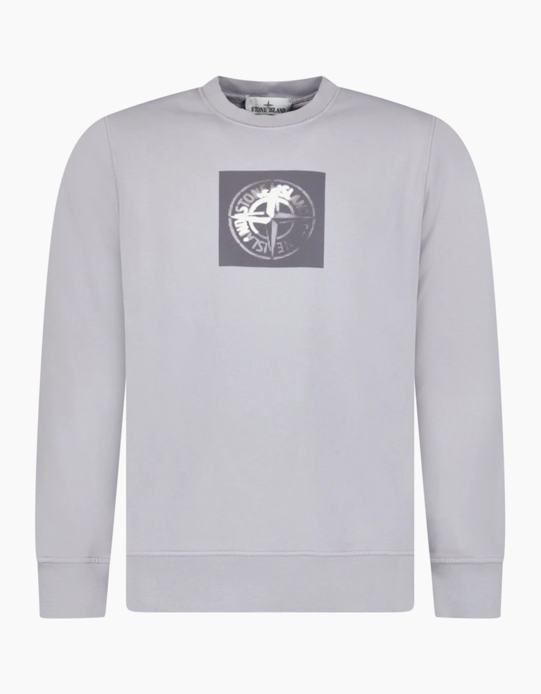 Stone Island Institutional One Print Sweatshirt Grey