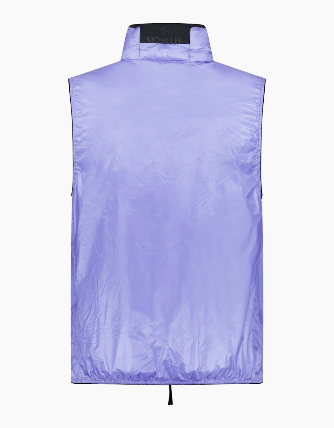 Moncler Lautaret Quilted Shell Gilet Lilac