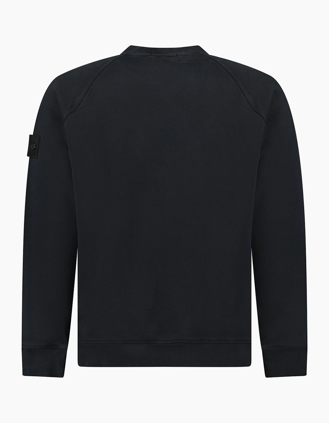 Stone Island Heavy Organic Cotton Ghost Sweatshirt Black