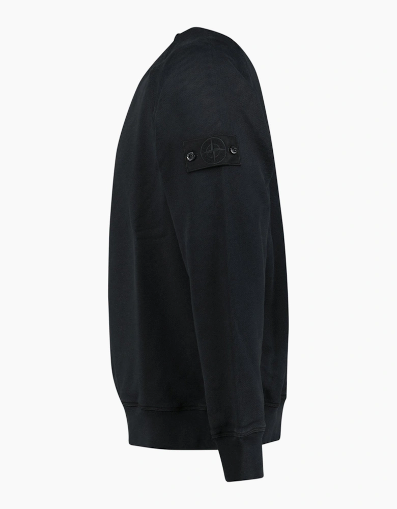 Stone Island Heavy Organic Cotton Ghost Sweatshirt Black