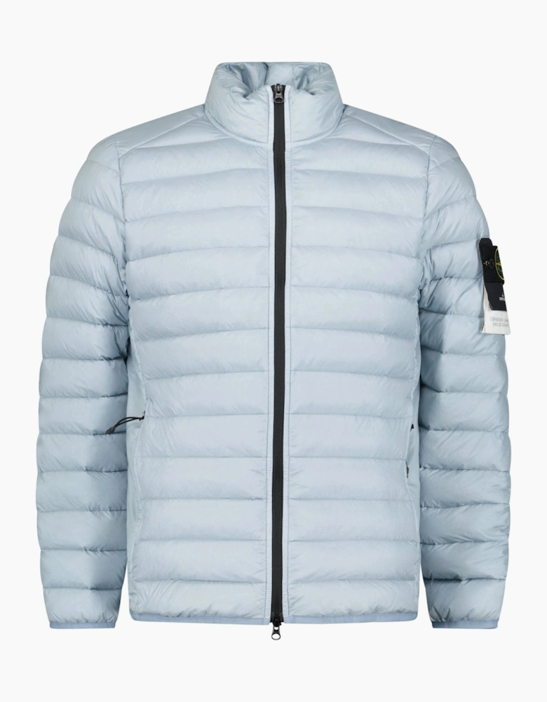 Stone Island Loom Woven Chambers R-Nylon Down Jacket Sky Blue