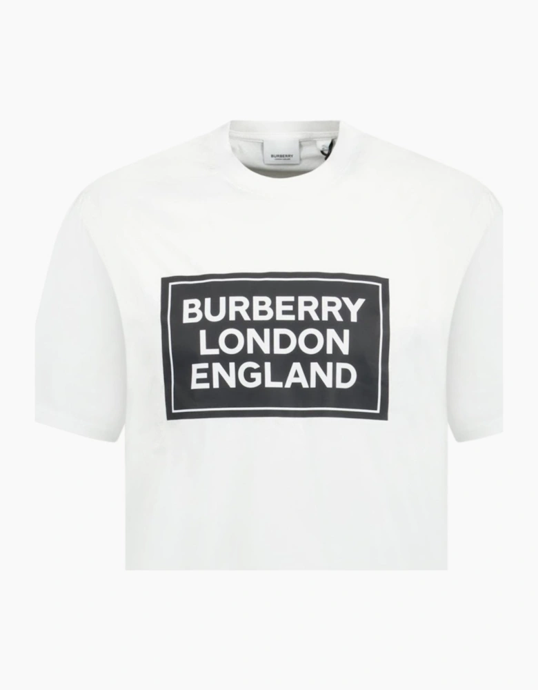 Burberry London England Logo T-Shirt White