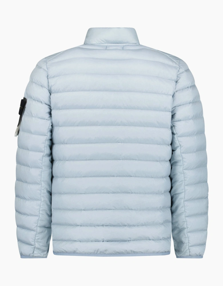 Stone Island Loom Woven Chambers R-Nylon Down Jacket Sky Blue