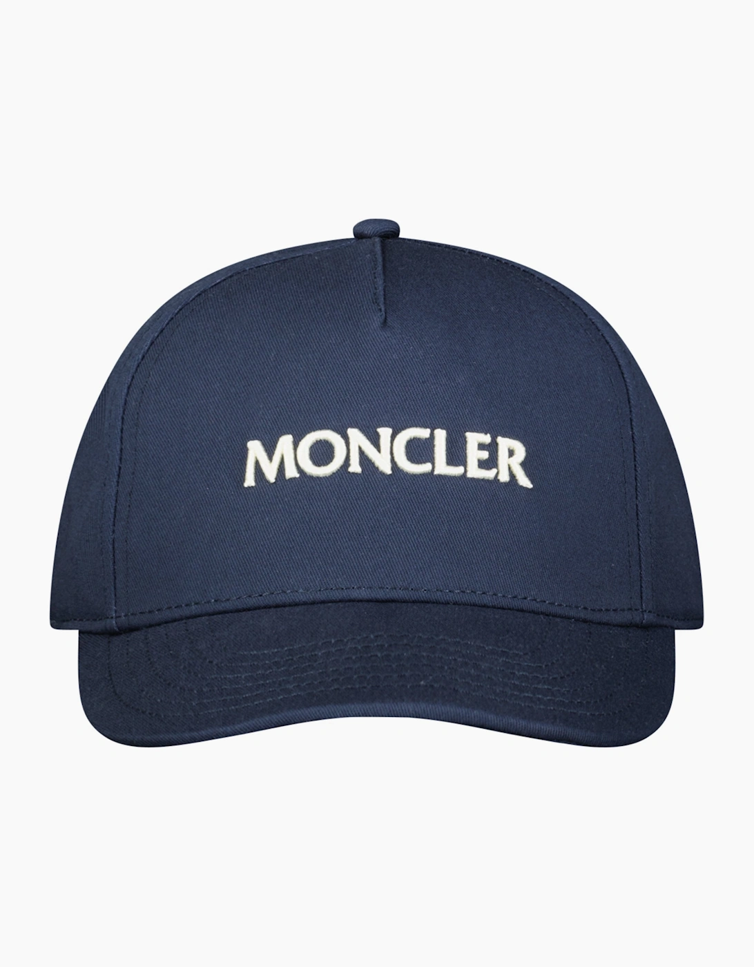 Moncler Men's Moncler Logo Embroidered Cap Navy