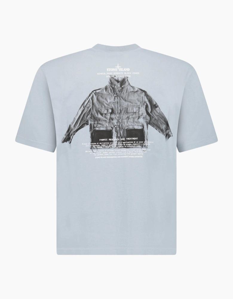 Stone Island Archivo Print Crewneck T-Shirt Ash Grey