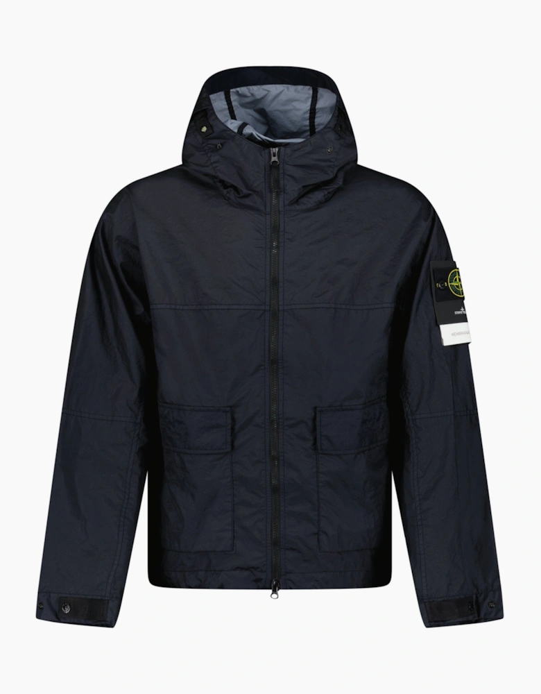 Stone Island Membrana 3L TC Hooded Jacket Navy