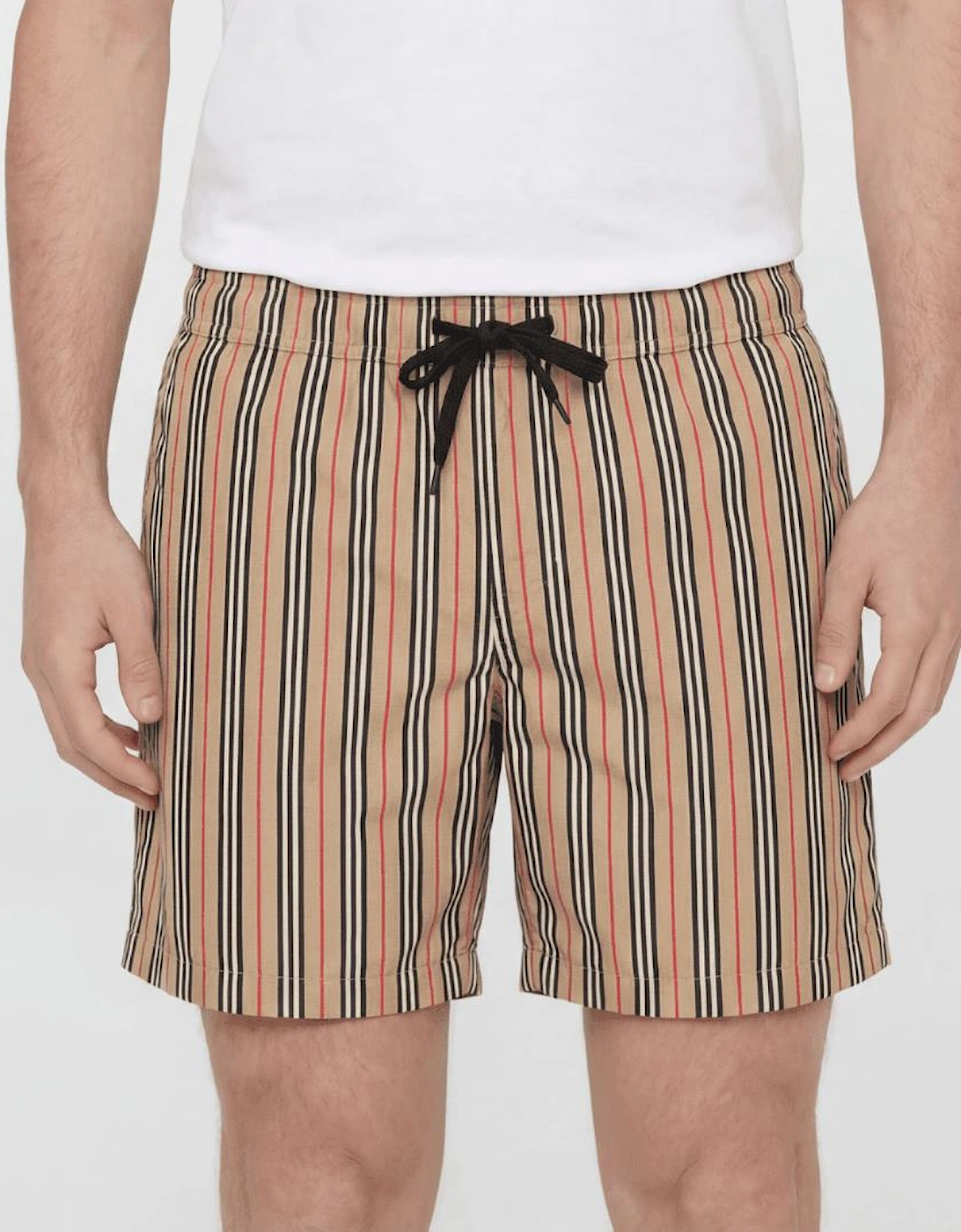 Burberry 'Martin' Signature Check Swim Shorts Archive Beige