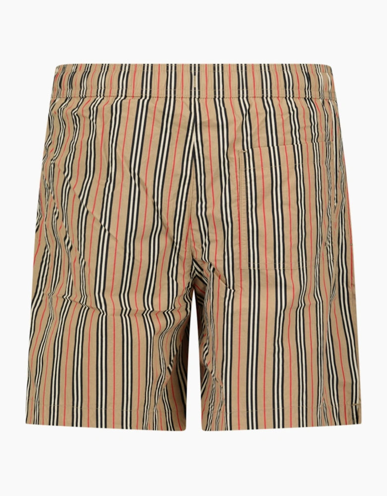 Burberry 'Martin' Signature Check Swim Shorts Archive Beige