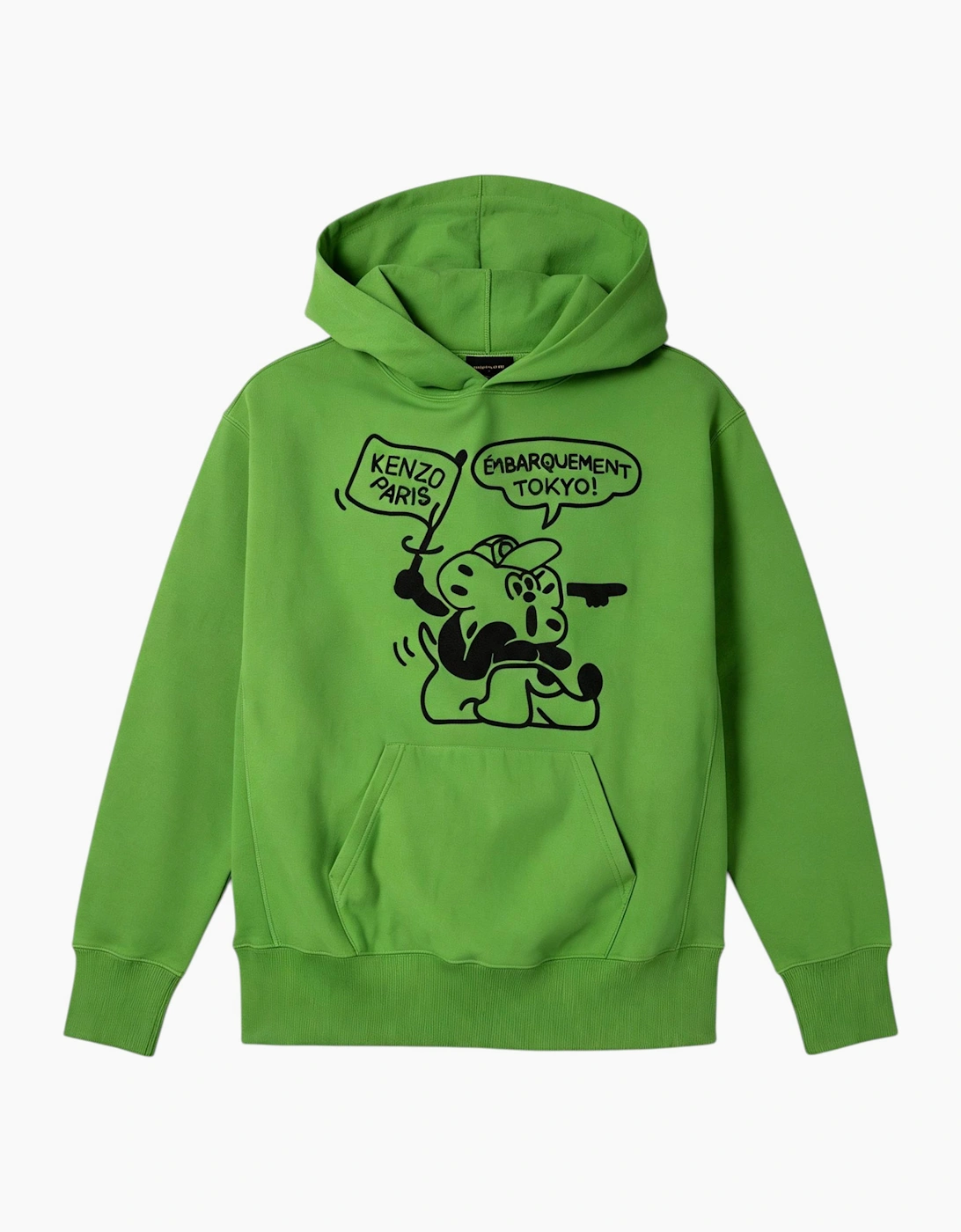 Kenzo Paris Mens Hoodie Boke Boy Travels Pullover Oversized Hoodie