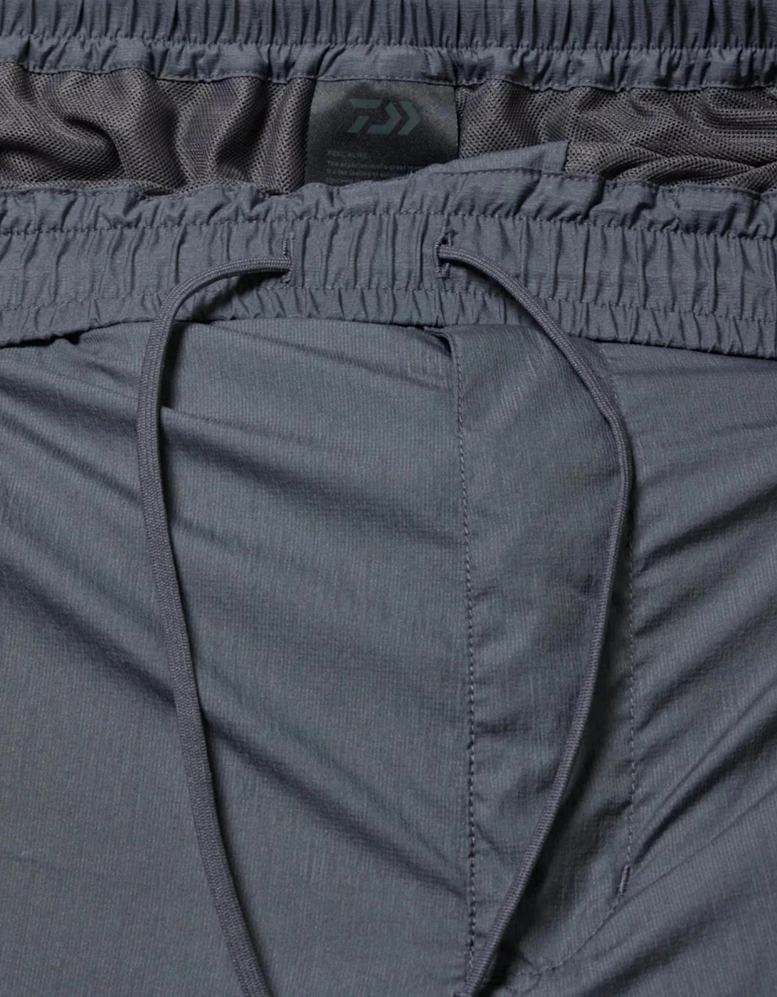 Daiwa Pier39 Mens Trousers Tech Dechattable Windbreaker Pants Black