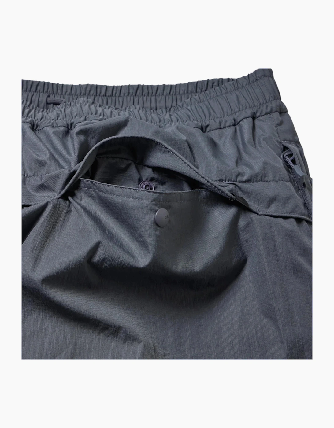 Daiwa Pier39 Mens Trousers Tech Dechattable Windbreaker Pants Black