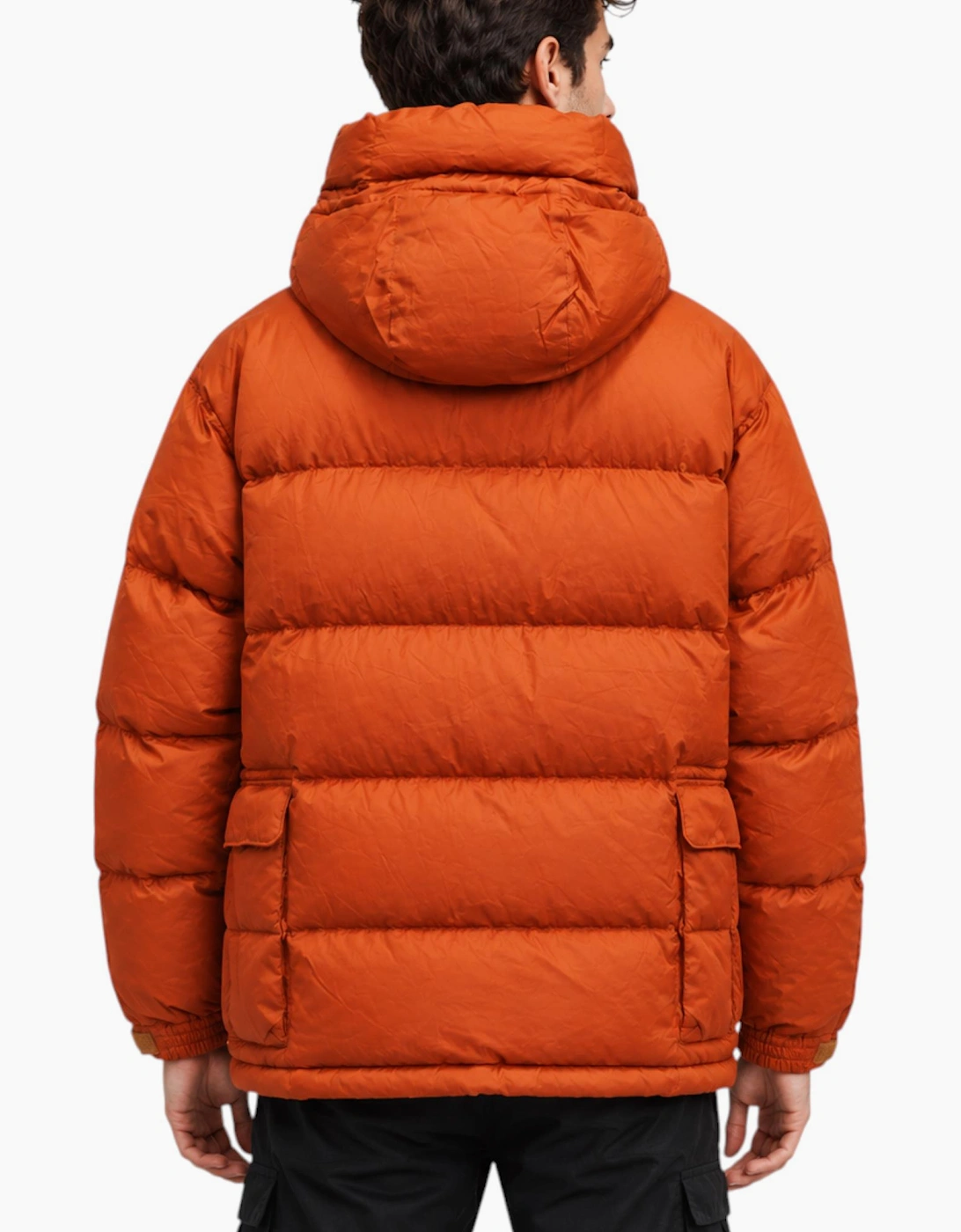 Daiwa Pier39 Mens Jacket Tech Backpacker Down Parka Orange