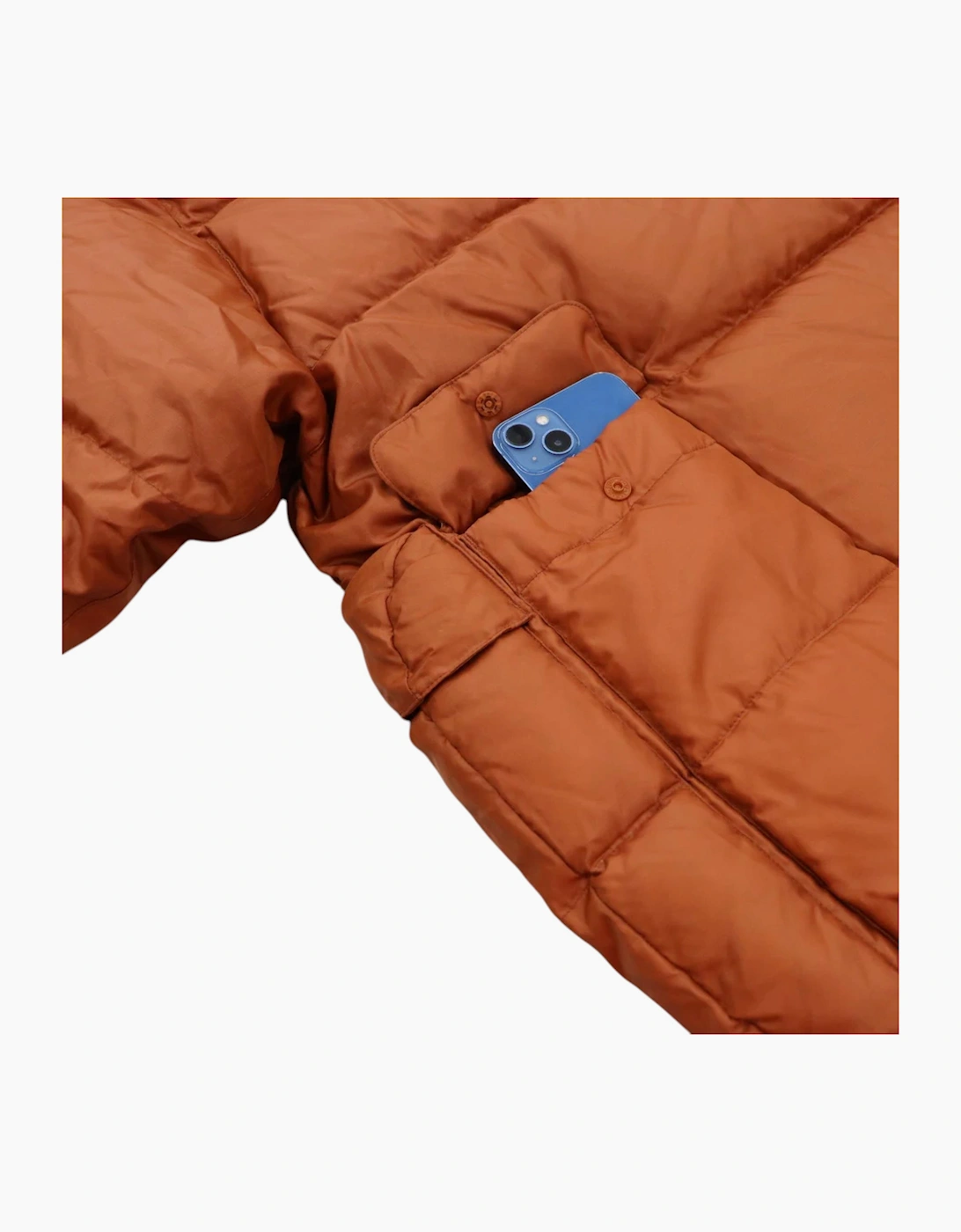 Daiwa Pier39 Mens Jacket Tech Backpacker Down Parka Orange