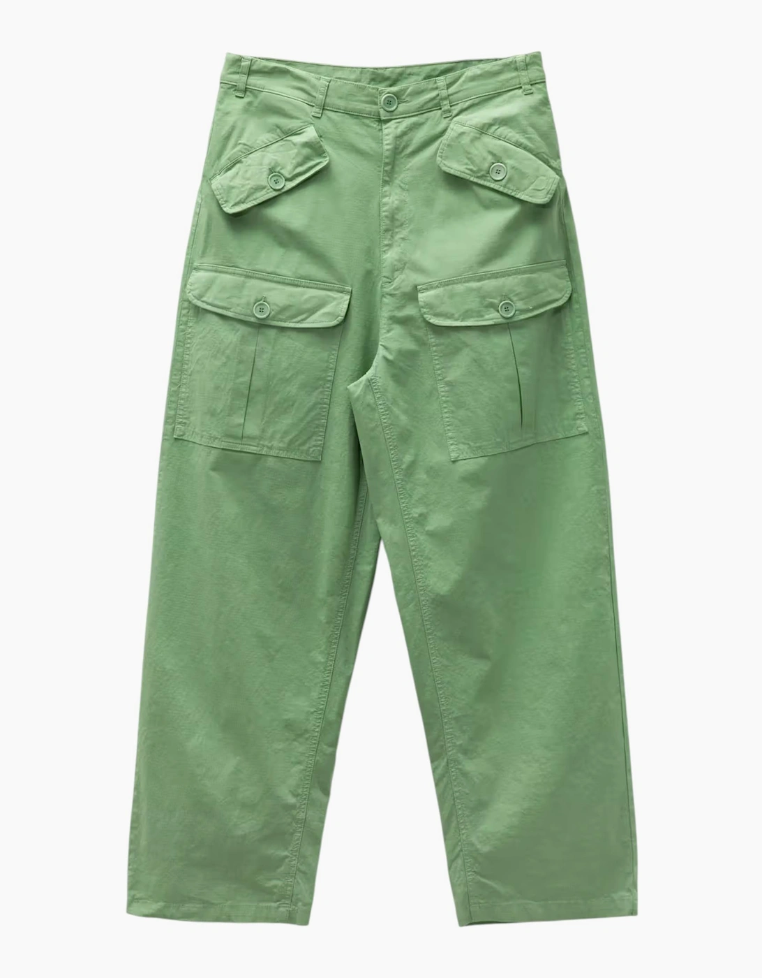 Sky High Farm Cargo Pant Mens Jogging Bottoms Straight Fit Green