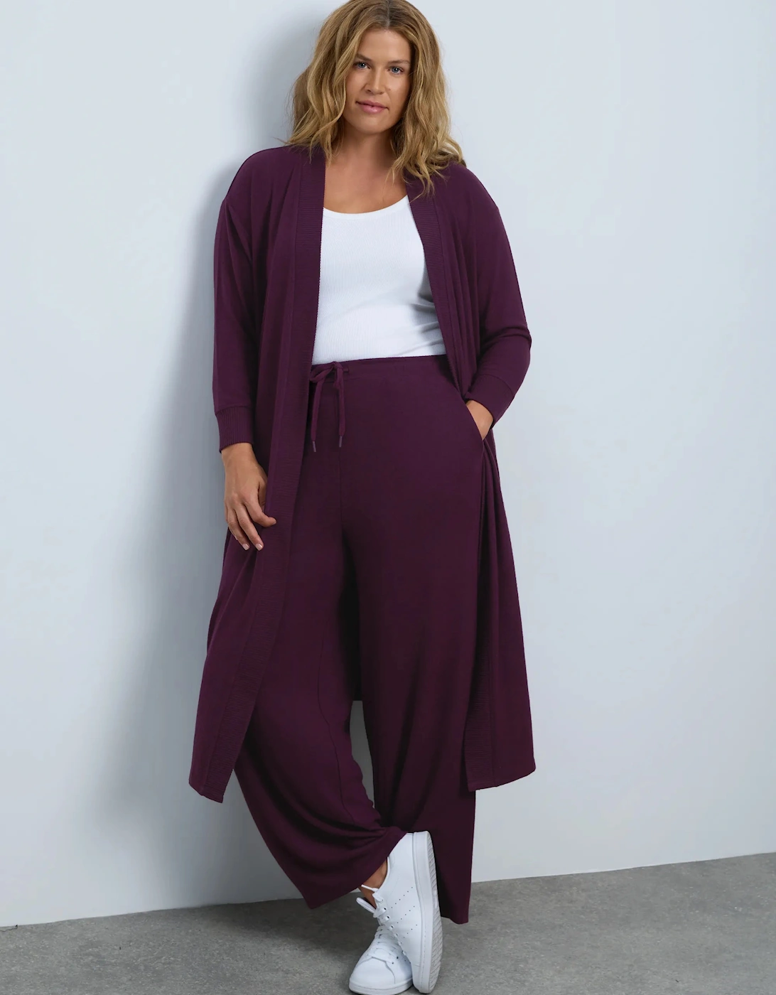 Petite Plum Supersoft Cardigan