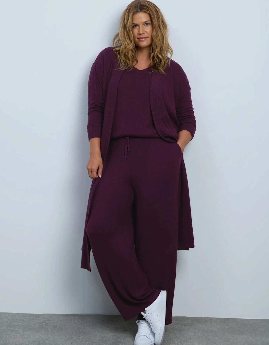Petite Plum Supersoft Cardigan