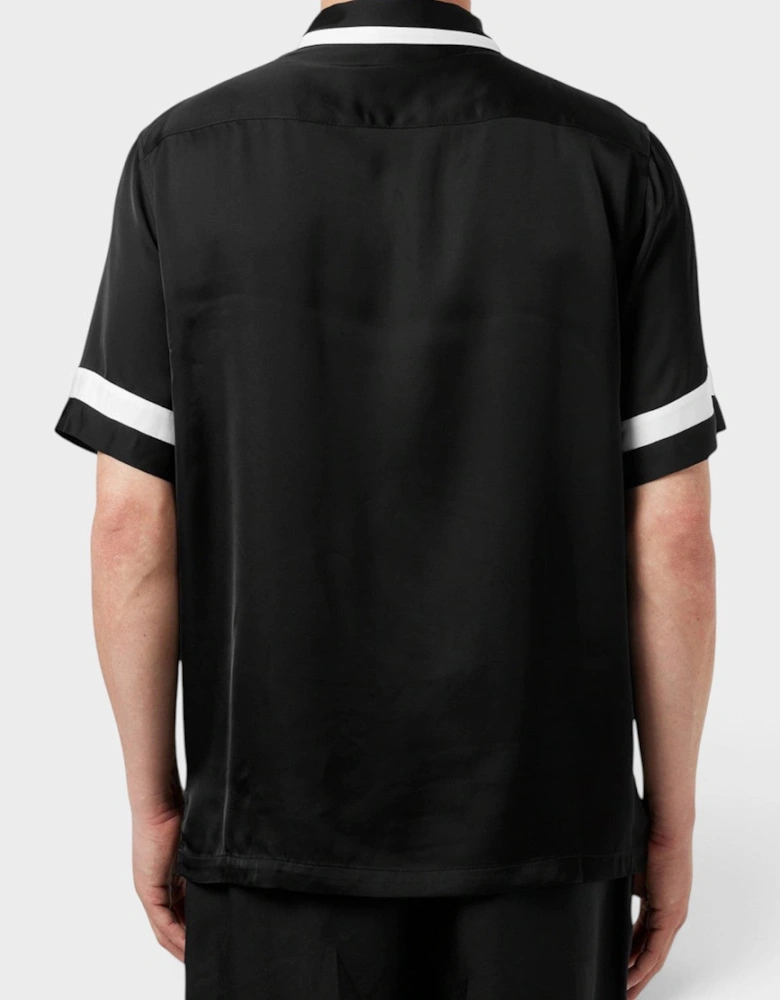 Waiter Embroidered Shirt Black