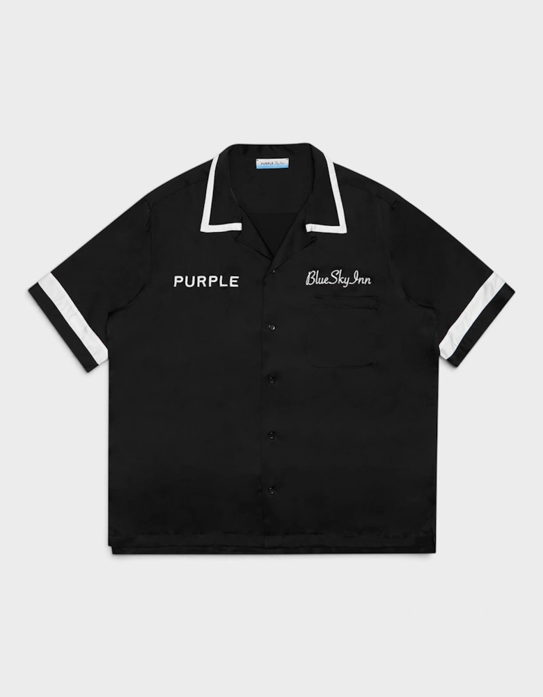 Waiter Embroidered Shirt Black