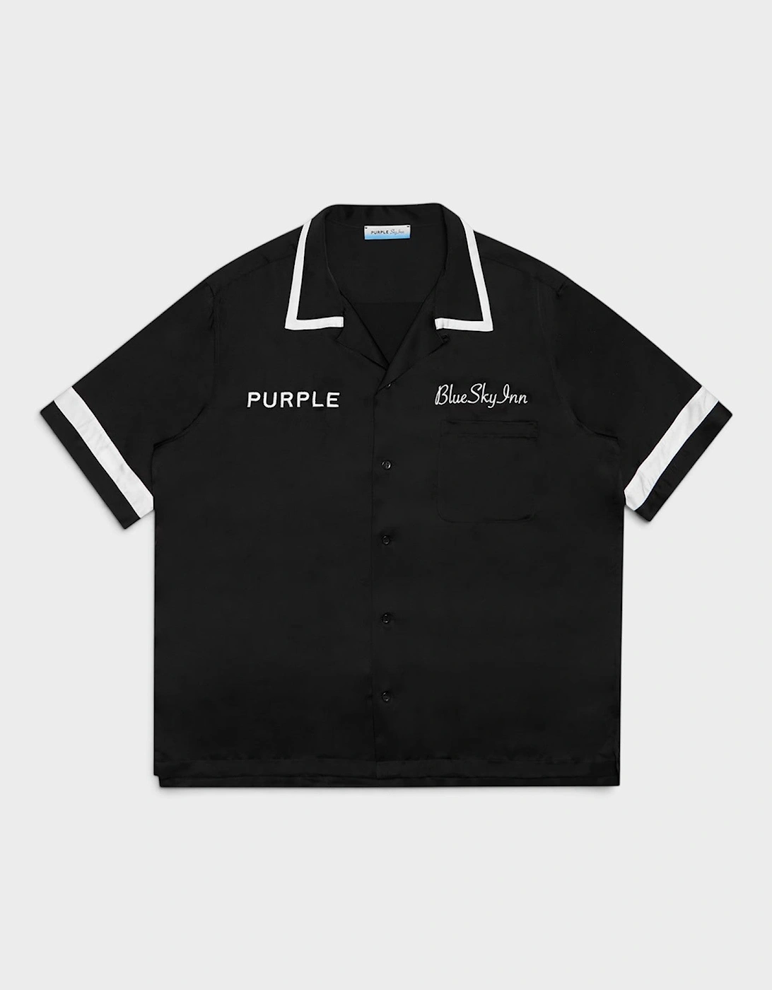 Waiter Embroidered Shirt Black