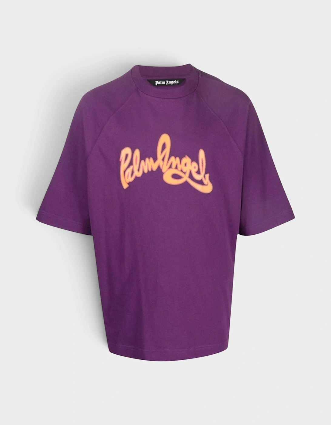 Seasonal Logo Raglan Oversized Tee Purple