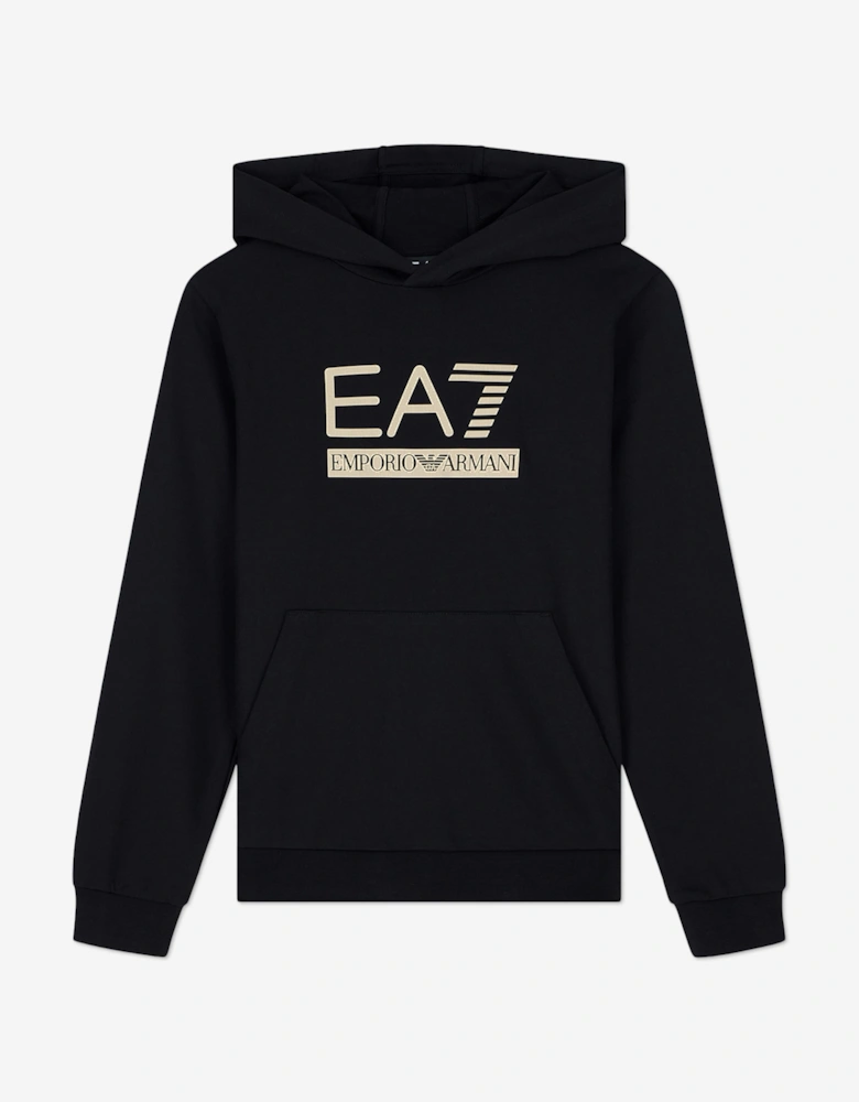 EA7 Emporio Armani Boys Train Visibility Tracksuit in Black