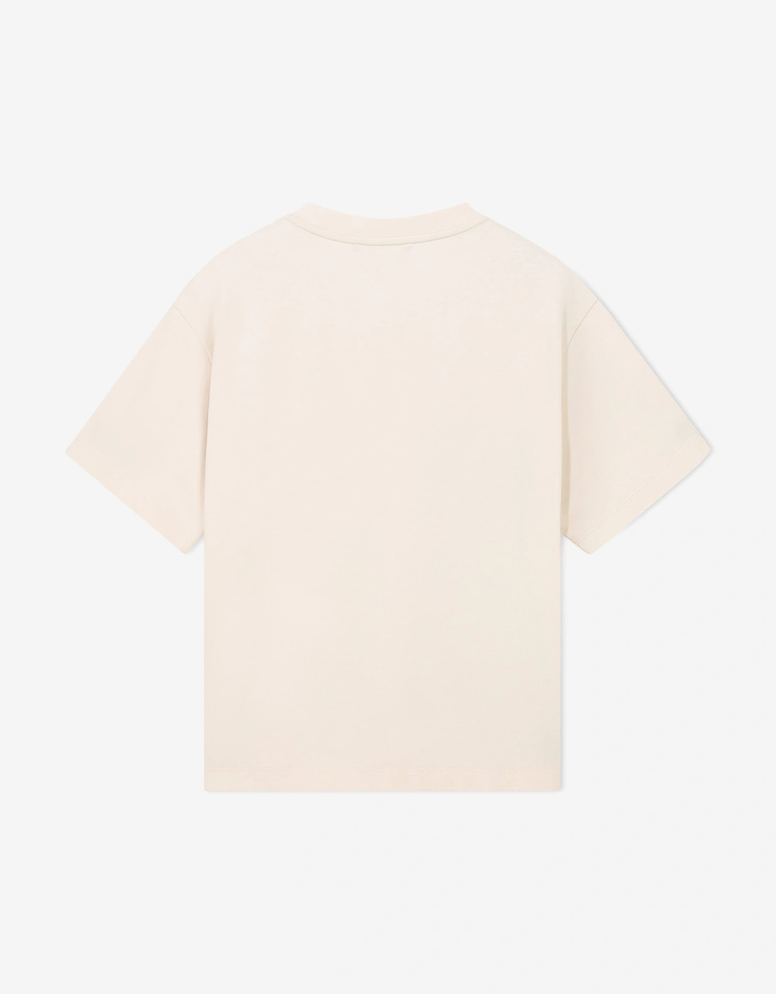 Emporio Armani Boys Logo T-Shirt in Ivory