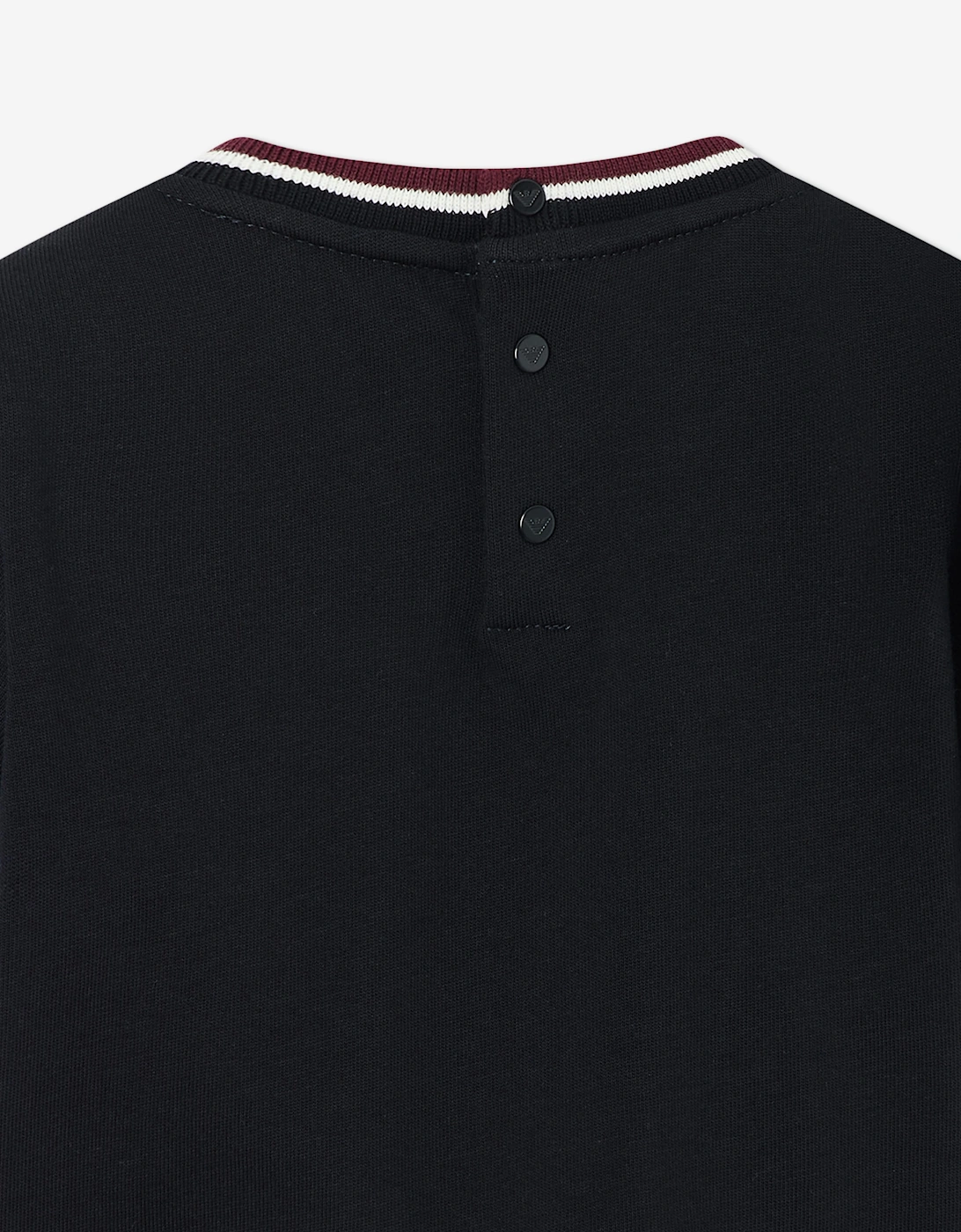 Emporio Armani Baby Boys Logo T-Shirt in Navy