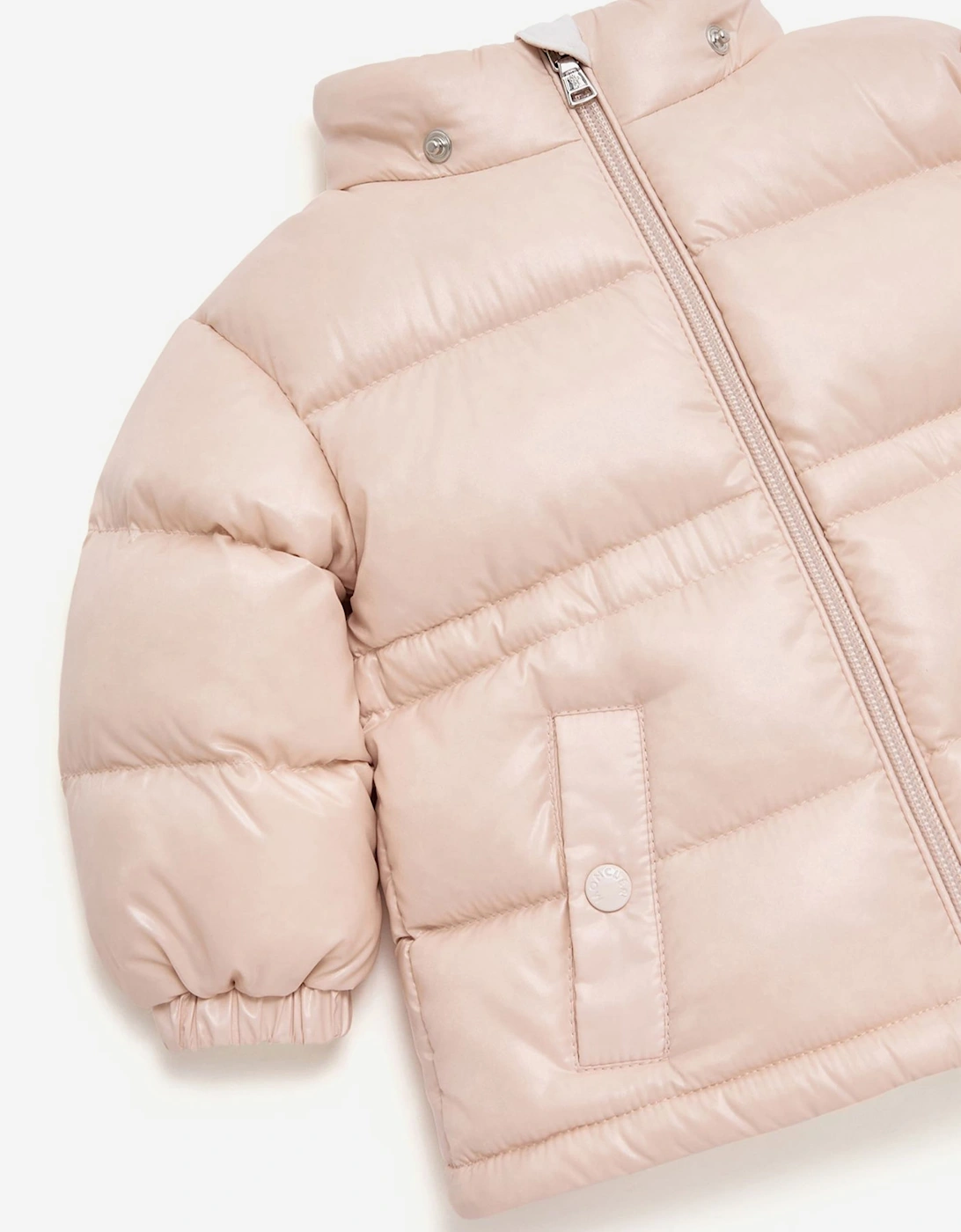 Moncler Enfant Baby Girls Down Padded Maire Jacket in Pink