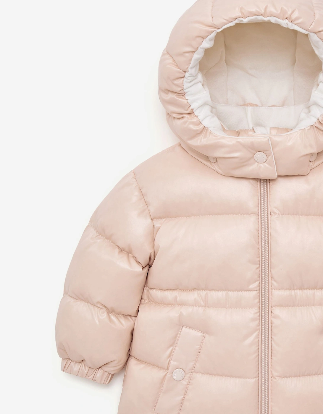 Moncler Enfant Baby Girls Down Padded Maire Jacket in Pink
