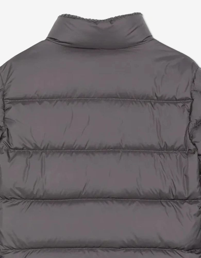 Moncler Enfant Boys Down Padded Jarek Jacket in Grey