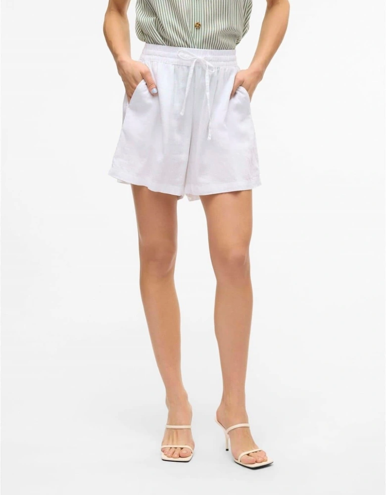 Linn Woven Bermuda Shorts with Elasticated Waistband
