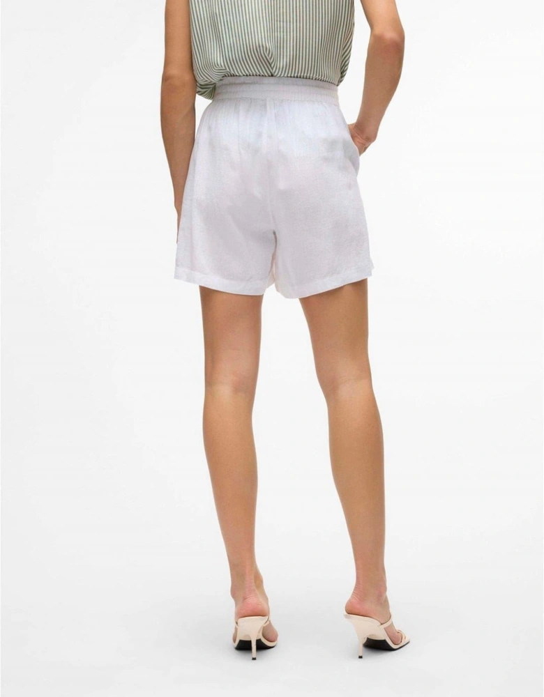 Linn Woven Bermuda Shorts with Elasticated Waistband