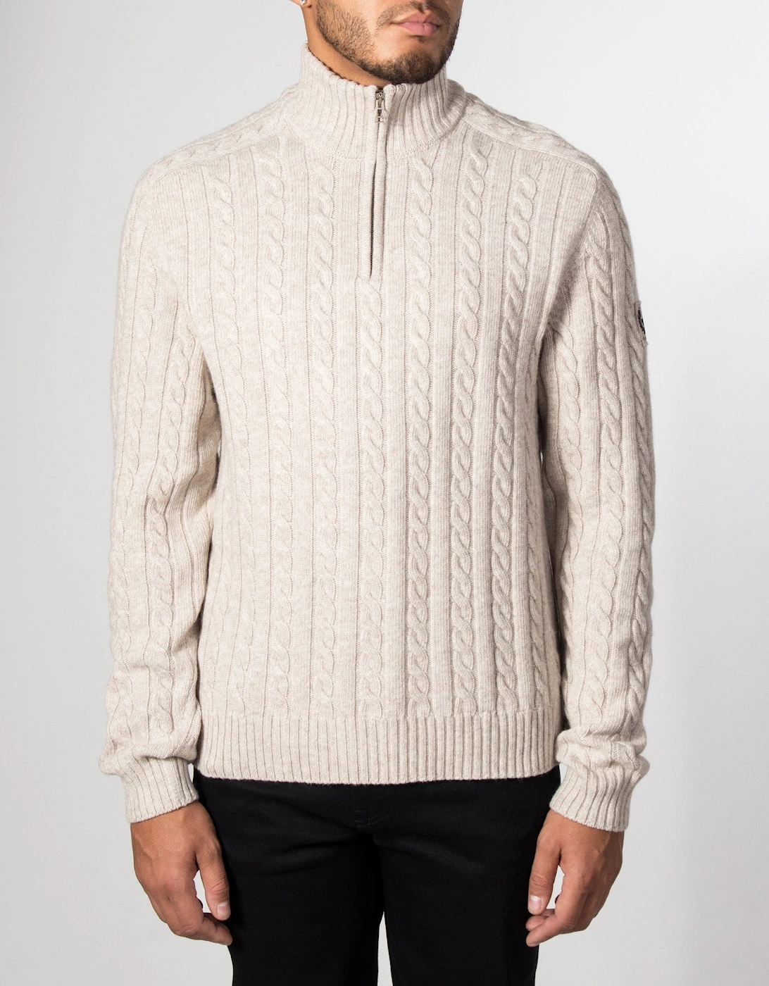Regular Fit Westport Quarter Zip Jumper