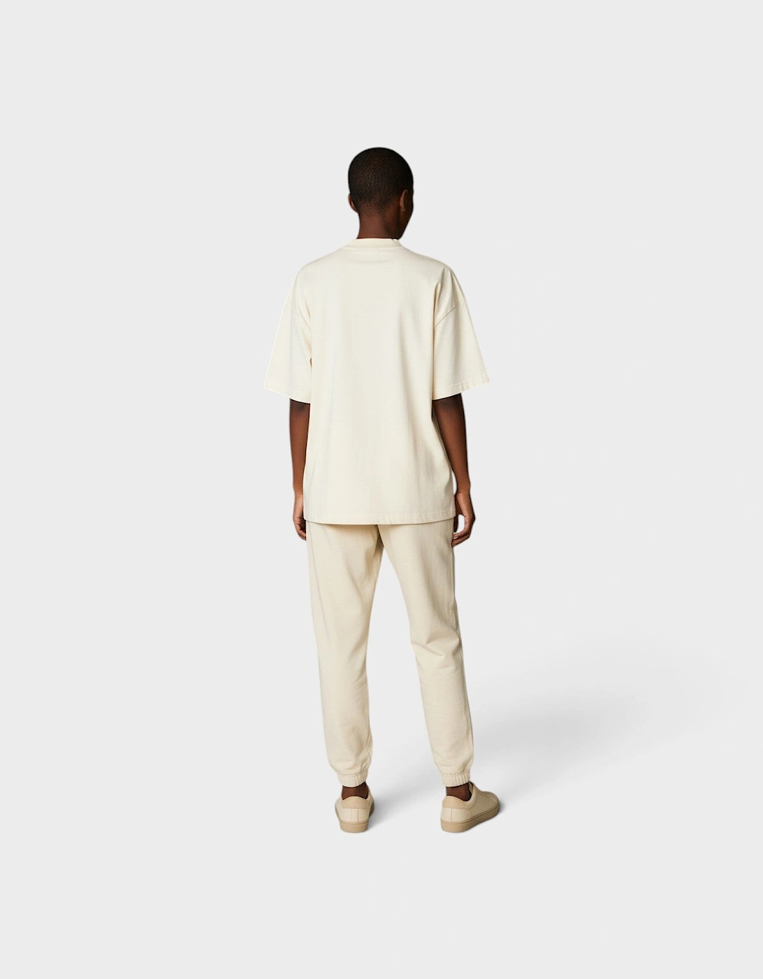 Palm Loose Tee White