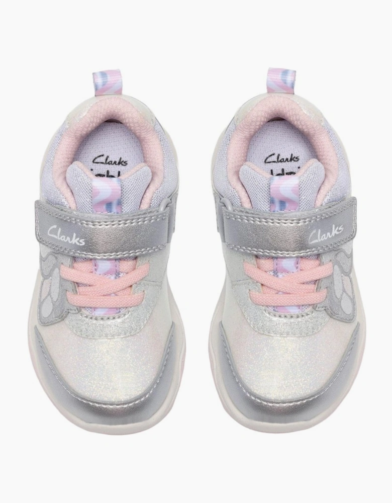 Gleam Fly T Girls First Sports Trainers