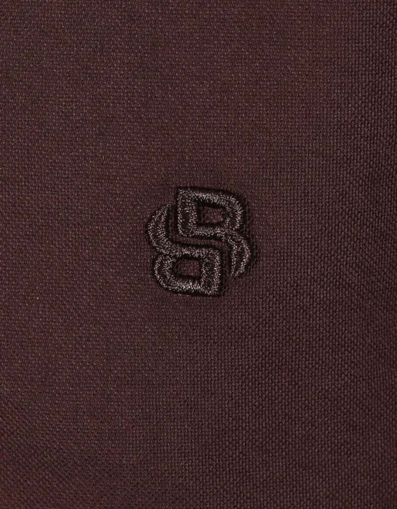 Boss Black H LIAM SHIRT DARK BROWN