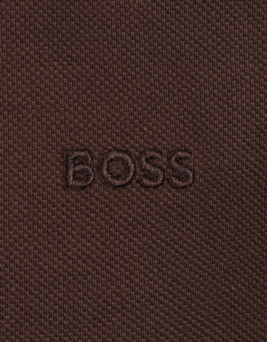 Boss Black PALLAS POLO DARK BROWN