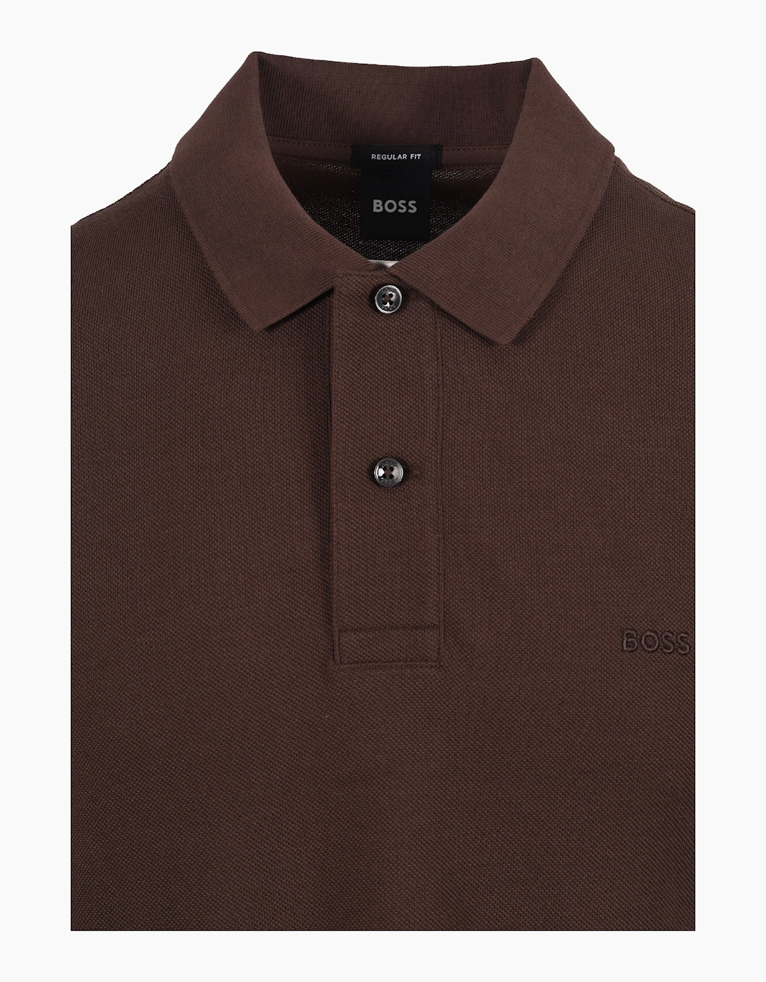 Boss Black PALLAS POLO DARK BROWN