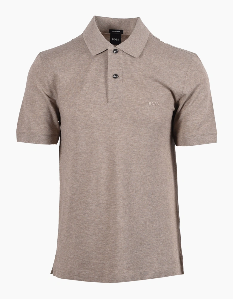 Boss Black PALLAS POLO OPEN BROWN